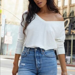 NEW! Nation LTD Stacia Long Sleeve Off Shoulder M